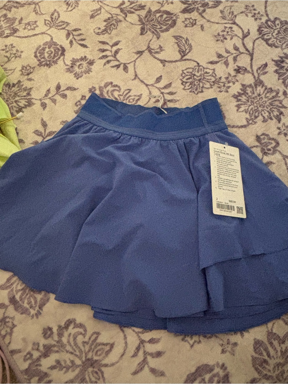 lululemon court rival tennis skirt